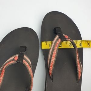 Teva Ventura thong flip-flops wedge platform sandals women's size 10